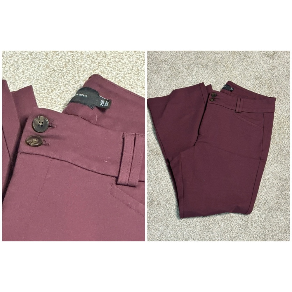 Women’s Burgundy Pants